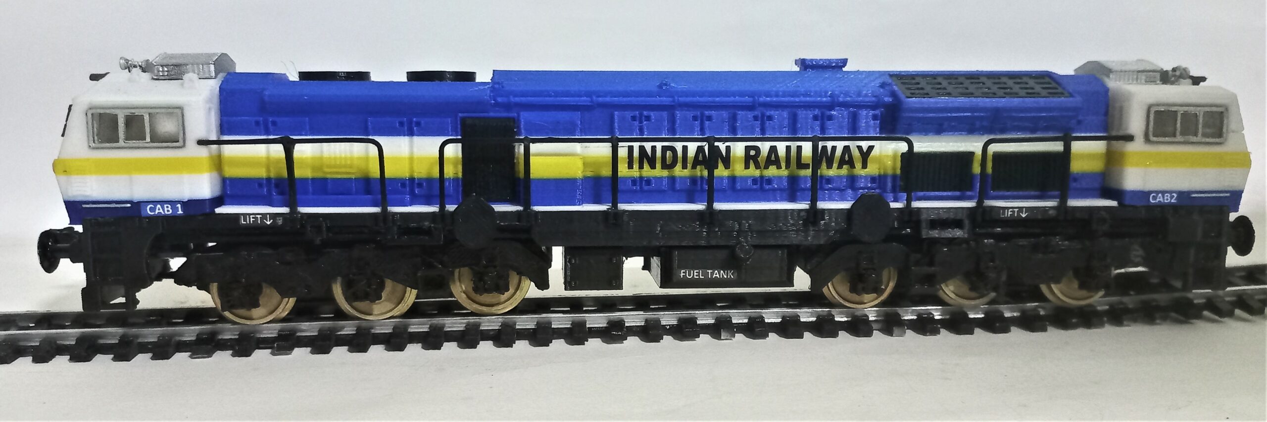 CRealities WDP4D Indian Railways HO Scale Display Mode