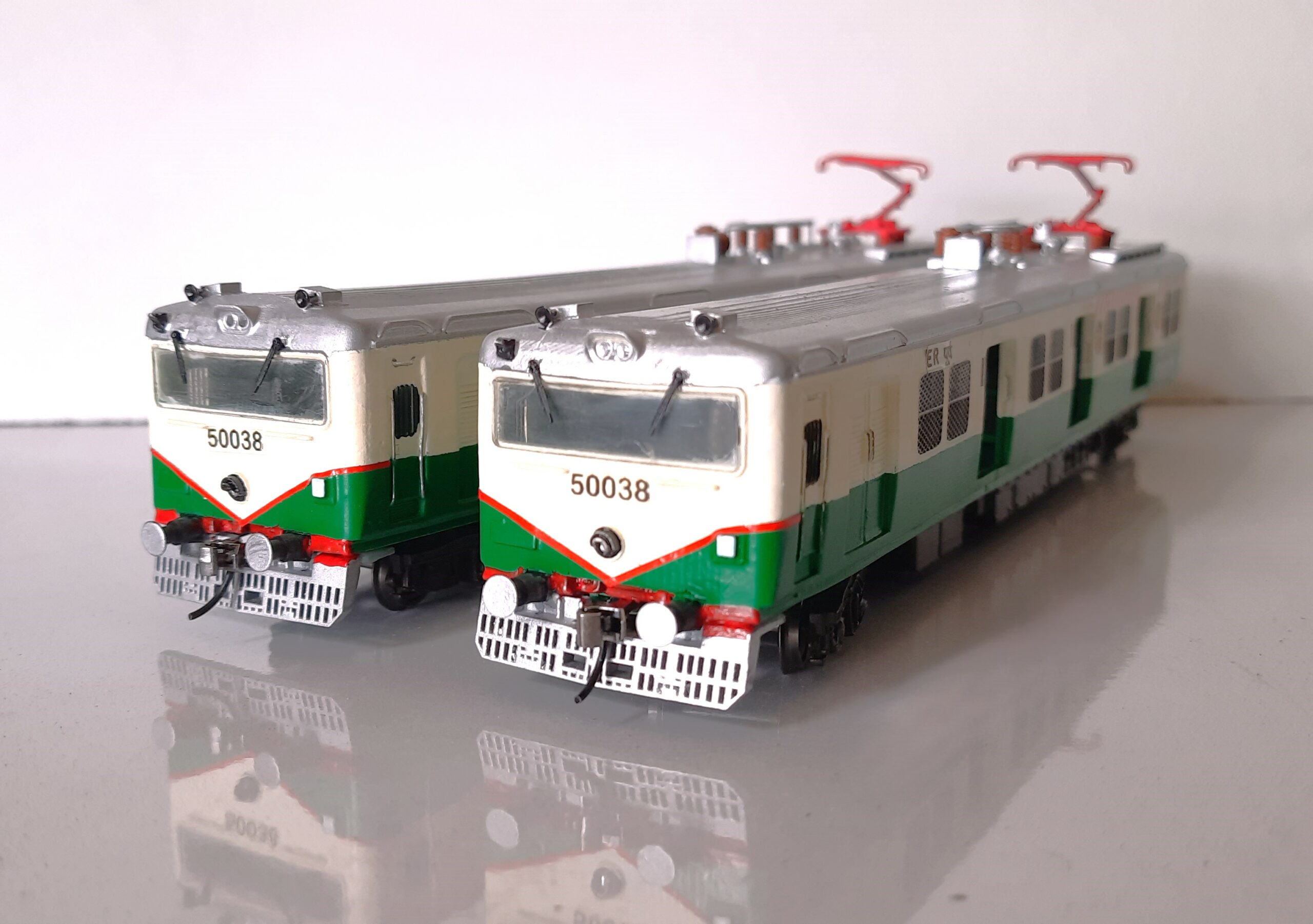 EMU Local train model.(EASTERN RAILWAYS)